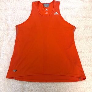 Vintage Adidas ClimaCool Orange Tank | Early 2000s | Size XL activewear